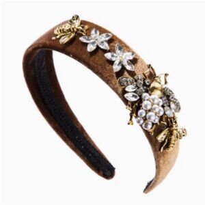 ARATTA SILENT JOURNEY VELVET CHARM HEADBAND